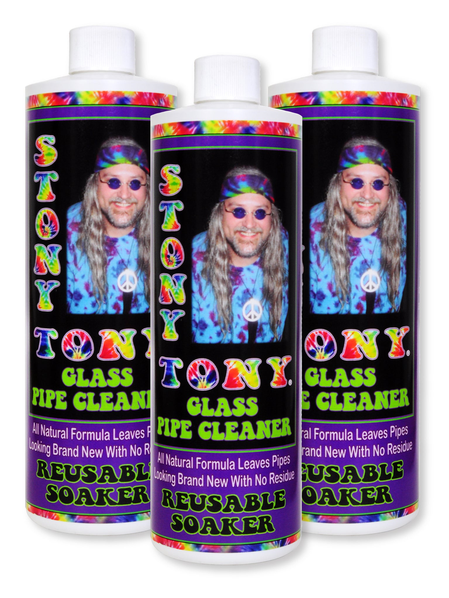 Stony Tony Glass Pipe Cleaner 16 oz.